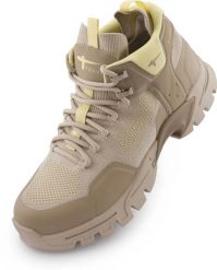 Tamaris Hiking beżowe buty trekkingowe Flyknit wodoodporne. Brązowe buty trekkingowe męskie MARIUS, z tkaniny, bez zapięcia, do jazdy konnej. Za 530.99 zł.