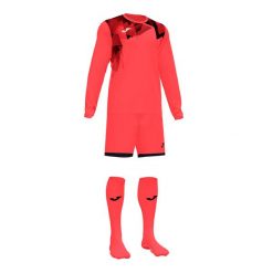 Zestaw bramkarski męski Zamora VI. Czarne szorty męskie Joma, bez wzorów, z poliesteru. Za 149.99 zł.