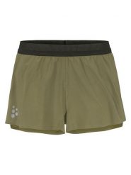 Craft Szorty "Pro Hypervent Split" w kolorze khaki do biegania rozmiar: XXL. Brązowe szorty męskie Craft, bez wzorów, z materiału. Za 100.99 zł.