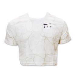 Damski top koszulka Nike Basketball Cropped Top Shirt WMNS. Białe t-shirty damskie Nike, s, bez wzorów, bez kołnierzyka. Za 107.00 zł.