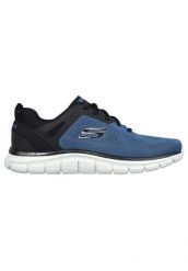 Buty Trekkingowe Skechers - Szersze Dorosłych. Czarne buty trekkingowe męskie Skechers, z materiału, bez zapięcia, trekkingowe, Skechers Sport. Za 257.90 zł.