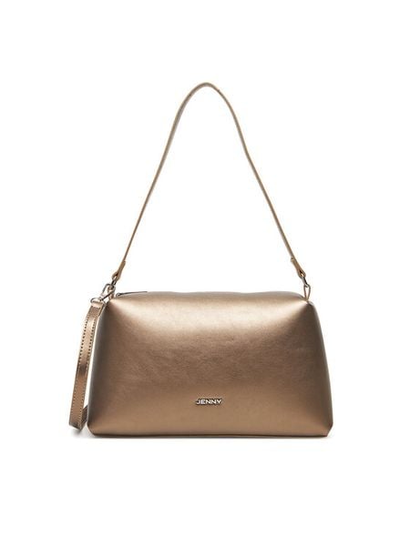 JENNY Torebka C-JNY-M-005-08 Szary. Szare torebki klasyczne damskie Jenny, bez wzorów, z materiału, bez dodatków. Za 119.99 zł.