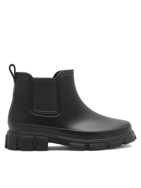 Jenny Fairy Botki AJ0427 Czarny. Czarne botki damskie Jenny Fairy, z syntetyku, bez obcasa, na płaskiej podeszwie, bez zapięcia. Za 99.99 zł.