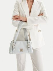 Nine West Torebka CEO-Amara-LDA8703 Niebieski. Niebieskie torebki klasyczne damskie Nine West, bez wzorów, z materiału, bez dodatków. Za 199.99 zł.