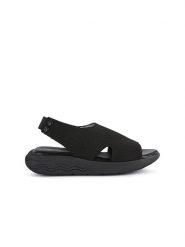 Geox Sandały "Spherica EC5" w kolorze czarnym rozmiar: 39. Czarne sandały damskie Geox, bez wzorów, bez obcasa. Za 254.95 zł.