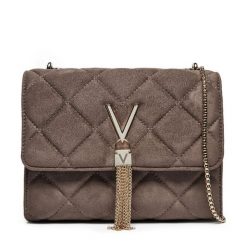 Torebka Valentino. Brązowe torebki klasyczne damskie Valentino, bez wzorów, bez dodatków. Za 679.99 zł.