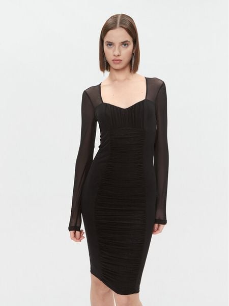 Marciano Guess Sukienka koktajlowa 3BGK0E 6851Z Czarny Bodycon Fit. Czarne sukienki damskie Marciano Guess, z aplikacjami, z syntetyku, wizytowe, bez kołnierzyka, bez ramiączek, bodycon. Za 979.99 zł.