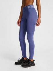 Legginsy damskie Hummel Te Fundamental. Niebieskie legginsy sportowe damskie HUMMEL, na wiosnę, s, bez wzorów, z dzianiny, z standardowym stanem, na fitness i siłownię. Za 246.00 zł.