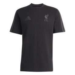 Koszulka Liverpool FC DNA 2026/27. Czarne t-shirty sportowe męskie Adidas, l, z jersey, bez ramiączek, do piłki nożnej. Za 172.00 zł.