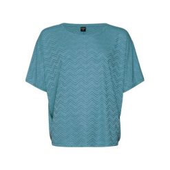 Koszulka damska Protest Jabas. Niebieskie bluzki damskie Protest, bez wzorów, bez kołnierzyka. Za 217.50 zł.