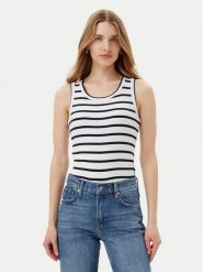JOOP! Top 58 252JE58Telma 30046223 Granatowy Regular Fit. Niebieskie topy damskie Joop!, bez wzorów, z bawełny, bez kołnierzyka. Za 139.99 zł.