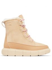 Sorel Śniegowce Explorer™III Lace Wp 2088511327 Zielony. Zielone kozaki dziewczęce Sorel, ze skóry. Za 369.99 zł.
