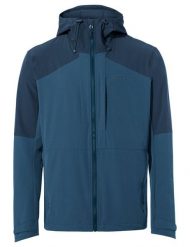 Kurtka softshellowa M Elope Wind Jacket. Niebieskie kurtki męskie Vaude, m, bez wzorów, z hardshellu, bez kaptura. Za 574.35 zł.