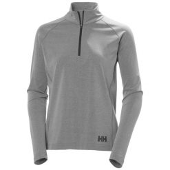 Bluza damska z zamkiem 1/2 Helly Hansen Tyri. Szare bluzy bez kaptura damskie Helly Hansen. Za 422.00 zł.
