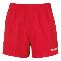 Szorty Uhlsport Rugby. Czerwone szorty męskie UHLSPORT, bez wzorów, z poliesteru. Za 126.00 zł.