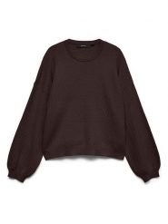 Vero Moda Sweter w kolorze brązowym rozmiar: XL. Brązowe swetry klasyczne damskie Vero Moda, xl, bez kołnierzyka. Za 149.95 zł.
