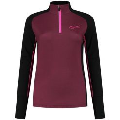 Bluza do biegania damska Rogelli Enjoy 2.0. Czarne bluzy bez kaptura damskie Rogelli, s, bez wzorów, bez kaptura. Za 211.00 zł.