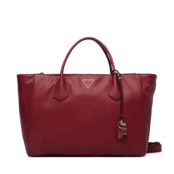 Torebka Guess. Czerwone torebki klasyczne damskie Guess, z aplikacjami, bez dodatków. Za 674.99 zł.