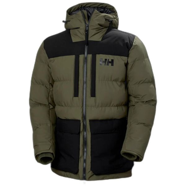 Parka Helly Hansen patrol. Zielone parki męskie Helly Hansen, xl, bez wzorów, z poliesteru. Za 1,462.50 zł.