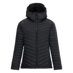 Damska kurtka puchowa Dare 2B Air Lite. Czarne kurtki damskie Dare 2b, bez wzorów, z puchu, bez kaptura, narciarskie. Za 429.00 zł.