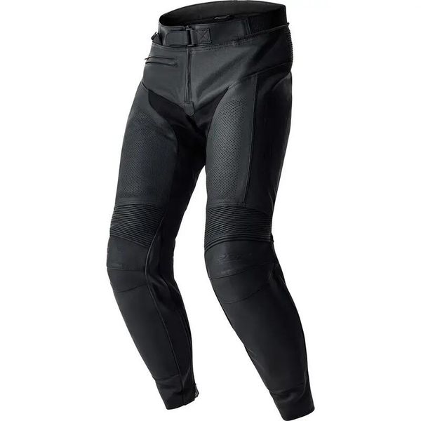 Krótkie skórzane spodnie motocyklowe RST T2 D3O. Czarne spodnie materiałowe męskie RST, bez wzorów, z materiału. Za 811.00 zł.