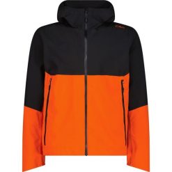 Kurtka przeciwdeszczowa męska CMP Rovik. Brązowe kurtki męskie CMP, m, bez wzorów, sportowe, z kapturem. Za 384.99 zł.