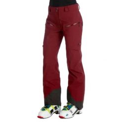 Spodnie damskie Mammut Luina Tour HS. Brązowe spodnie materiałowe damskie Mammut, bez wzorów, z poliamidu. Za 725.00 zł.