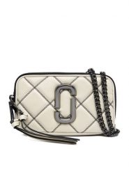 Marc Jacobs Torebka The Snapshot Chain 2P5HCR020H02 Biały. Białe torebki klasyczne damskie MARC JACOBS, bez wzorów, ze skóry, wizytowe, bez kołnierzyka, bez ramiączek. Za 1,399.00 zł.