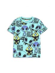 Coccodrillo T-Shirt WC5143201CBK Turkusowy Regular Fit. Niebieskie t-shirty chłopięce COCCODRILLO, bez wzorów, z bawełny, bez ramiączek. Za 29.99 zł.