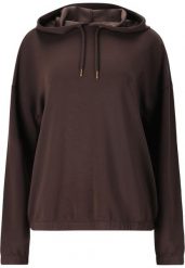 Bluza damska z kapturem Athlecia Namier. Brązowe bluzy z kapturem damskie Endurance, z dresówki. Za 247.25 zł.