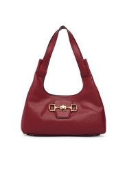 Guess Torebka Sunset HWBB23 14010 Czerwony ciemny. Czerwone torebki klasyczne damskie Guess, z aplikacjami, ze skóry, bez dodatków. Za 584.99 zł.