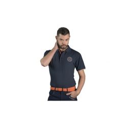 Koszulka polo do jazdy konnej Flags&Cup Mexico. Niebieskie koszulki polo męskie FLAGS&CUP, na lato, m, bez wzorów, z bawełny, bez ramiączek. Za 240.50 zł.