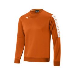 Bluza Mizuno Nara Training. Brązowe bluzy bez kaptura męskie Mizuno. Za 185.50 zł.