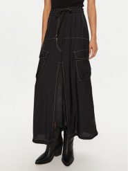 PINKO Spódnica midi Gulp 103564 A1WU Czarny Regular Fit. Czarne spódniczki damskie Pinko, s, bez wzorów, z wiskozy, midi. Za 1,199.00 zł.