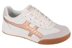 Buty sportowe Sneakersy damskie, Zinger - Metallic Roads. Białe buty sportowe na co dzień damskie Skechers, bez wzorów, z materiału, trekkingowe. Za 299.99 zł.