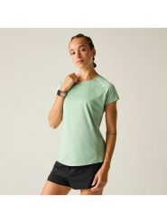 Dare 2b Koszulka sportowa "Corral" w kolorze zielonym rozmiar: 36. Zielone bluzki sportowe damskie Dare 2b, bez kołnierzyka, bez ramiączek. Za 57.60 zł.