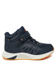 Leaf Sneakersy LKRAM201Q Granatowy. Niebieskie buty sportowe chłopięce Leaf, z materiału, bez zapięcia. Za 239.99 zł.