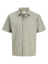 Jack & Jones Koszula "Riviera" w kolorze zielonym rozmiar: S. Zielone koszule męskie Jack & Jones, s, bez wzorów, z bawełny, bez kołnierzyka, bez ramiączek. Za 80.33 zł.