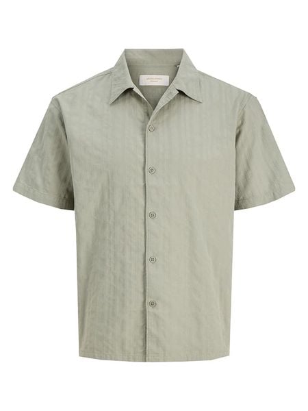 Jack & Jones Koszula "Riviera" w kolorze zielonym rozmiar: M. Zielone koszule męskie Jack & Jones, m, bez wzorów, z bawełny, bez kołnierzyka, bez ramiączek. Za 85.95 zł.