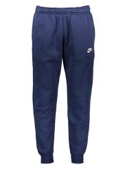Nike Sportswear Spodnie dresowe "Club Fleece" w kolorze granatowym rozmiar: L. Niebieskie spodnie dresowe męskie Nike Sportswear, bez wzorów, z dresówki. Za 162.49 zł.