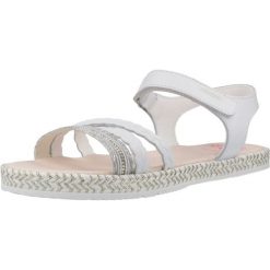 Sandały PABLOSKY 450000P Biały. Białe obuwie trekkingowe damskie Pablosky, ze skóry, bez zapięcia. Za 284.99 zł.