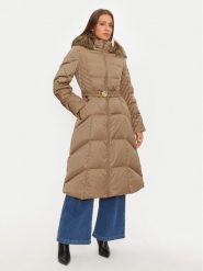 Guess Płaszcz zimowy New Olga W4BL41 WEX52 Beżowy Regular Fit. Brązowe płaszcze damskie Guess, na zimę, s, z aplikacjami, z syntetyku. Za 1,009.00 zł.