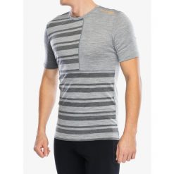 Koszulka termoaktywna męska Ortovox 185 Rock N Wool Short Sleeve. Szare bielizna termoaktywna męska ORTOVOX, m, bez wzorów. Za 382.99 zł.