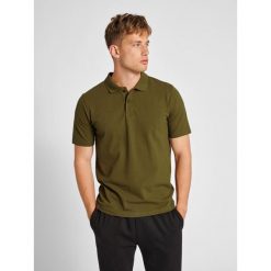 Stretchowa koszulka polo Hummel Red. Zielone koszulki polo męskie HUMMEL, m, bez wzorów, bez ramiączek. Za 148.50 zł.