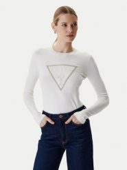 Guess Sweter W6RR49 Z2NQ2 Écru Regular Fit. Swetry klasyczne damskie Guess, xl, z wiskozy, bez kołnierzyka. Za 349.99 zł.