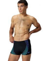 Speedo Kąpielówki "Duo Logo" w kolorze czarnym rozmiar: 6. Czarne kąpielówki męskie Speedo, bez wzorów. Za 84.45 zł.