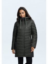 LUHTA Płaszcz pikowany "Hietois" w kolorze czarnym rozmiar: 34. Czarne płaszcze damskie Luhta, bez wzorów. Za 356.78 zł.