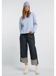 ELBSAND Bluza "Edrun" w kolorze błękitnym rozmiar: M. Niebieskie bluzy bez kaptura damskie ELBSAND, m, z bawełny. Za 200.60 zł.