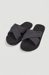 Klapki basenowe męskie O'Neill Koosh Cross Over Bloom Slides. Czarne klapki i japonki męskie O'neill, z gumy. Za 229.55 zł.