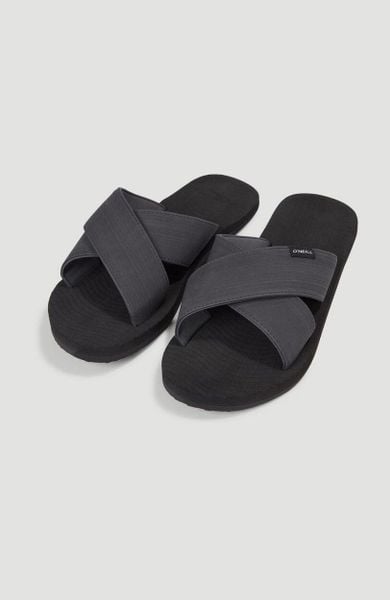 Klapki basenowe męskie O'Neill Koosh Cross Over Bloom Slides. Czarne klapki i japonki męskie O'neill, z gumy. Za 230.20 zł.